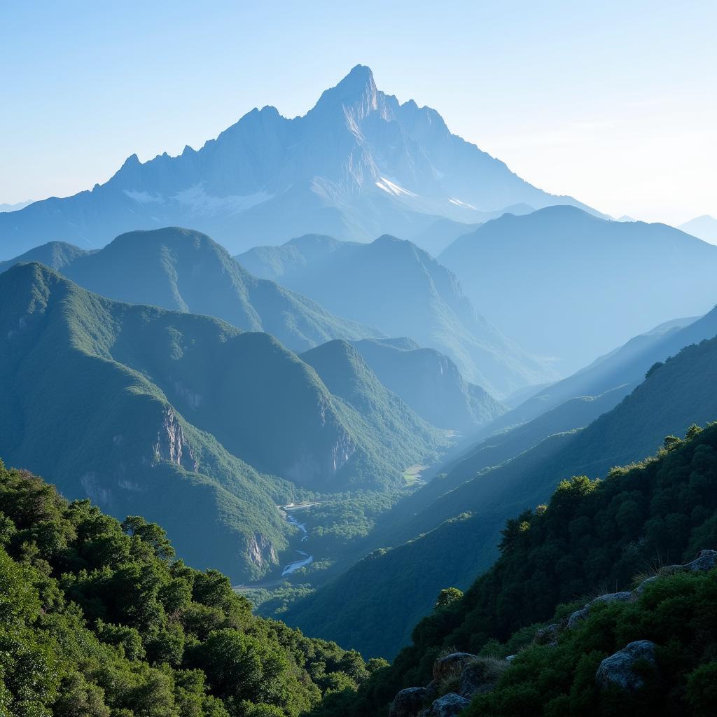 Dãy Hoàng Liên Sơn, nơi có đỉnh Fansipan hùng vĩ - nóc nhà Đông Dương