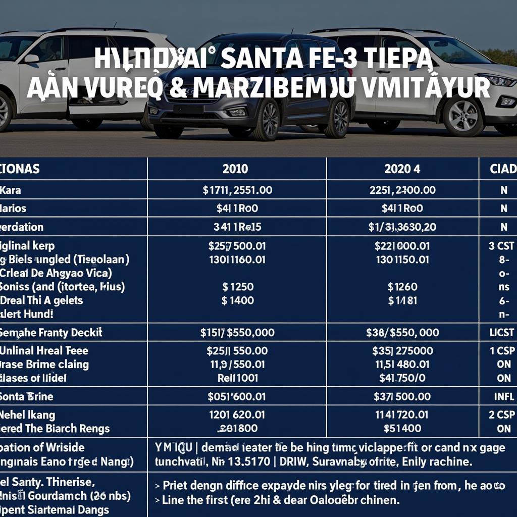 Hyundai Santa Fe giá bán