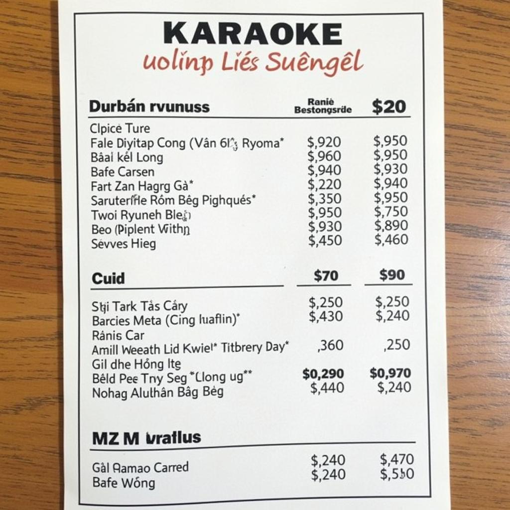 Karaoke Quang Lê Giá Rẻ Nhất Tại Hà Nội