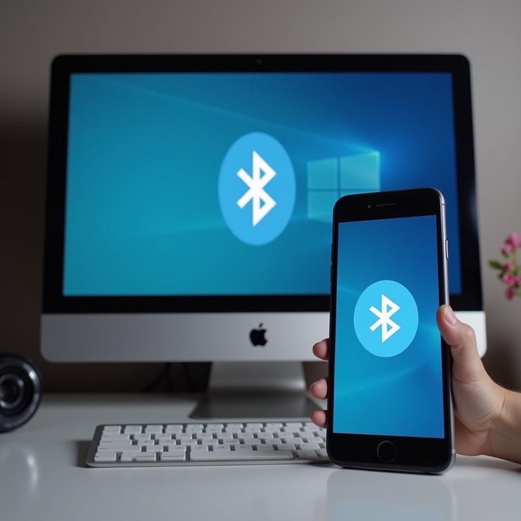 Kết nối dữ liệu điện thoại với máy tính bằng Bluetooth