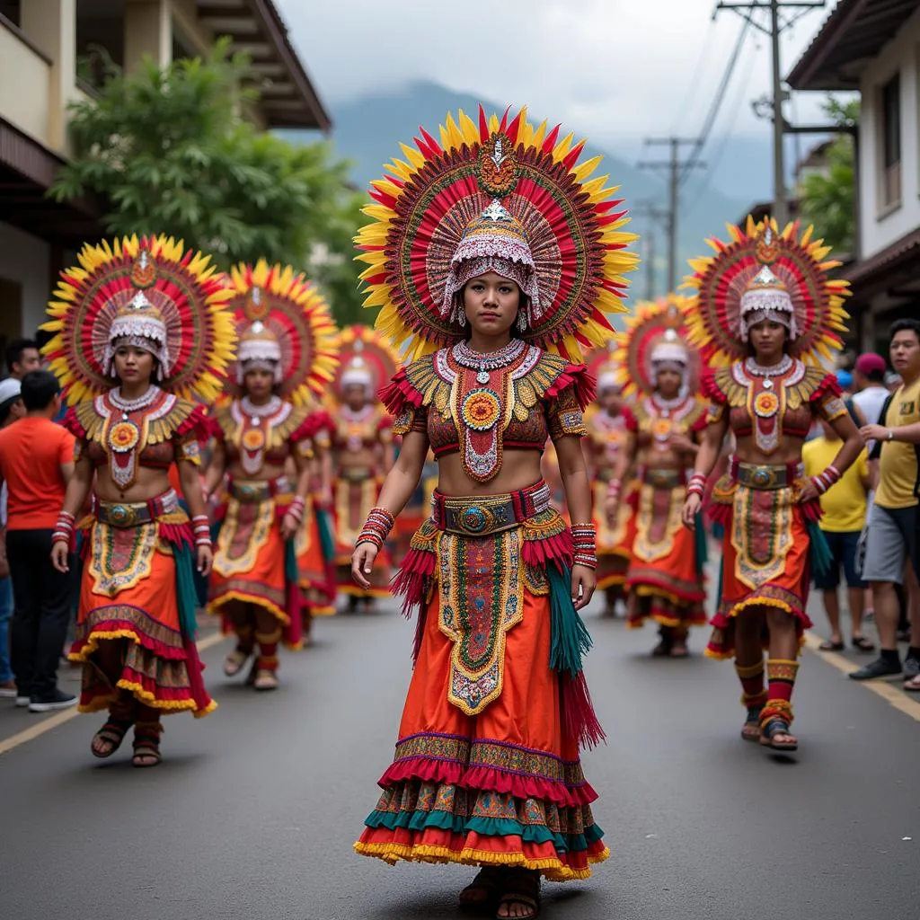 Lễ hội đường phố sôi động ở Philippines