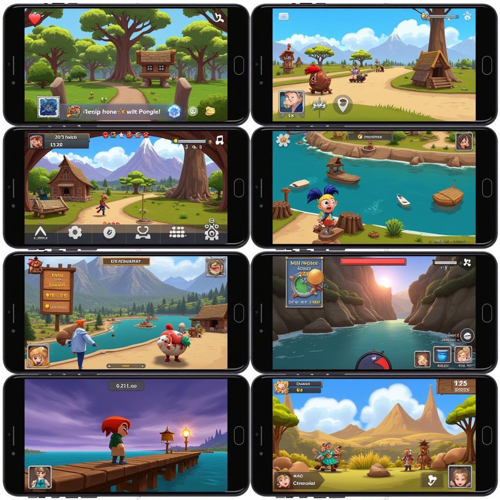 Xu hướng game mobile màn hình quay ngang