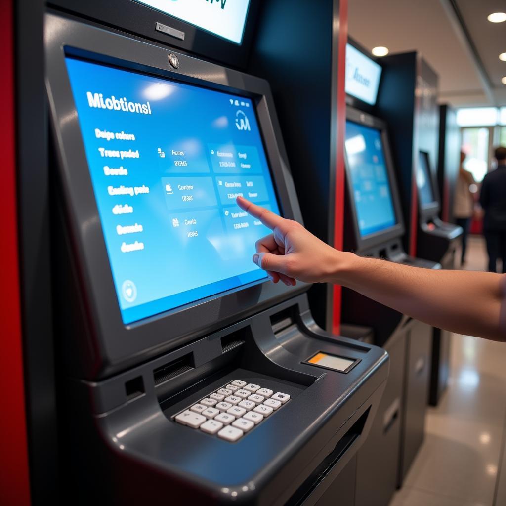 Máy ATM cảm ứng màn hình - công nghệ tiện lợi cho mọi người