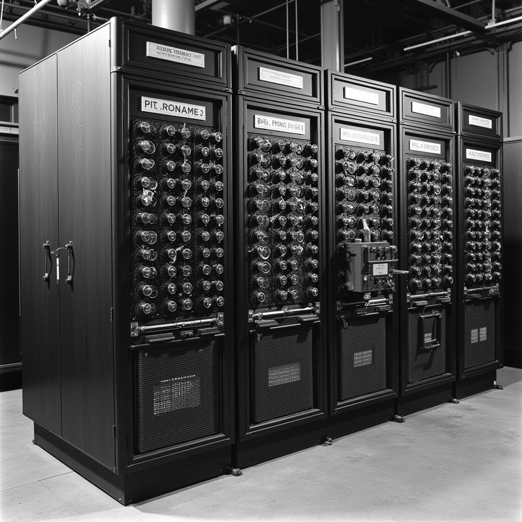 Máy tính ENIAC - một trong những máy tính đầu tiên