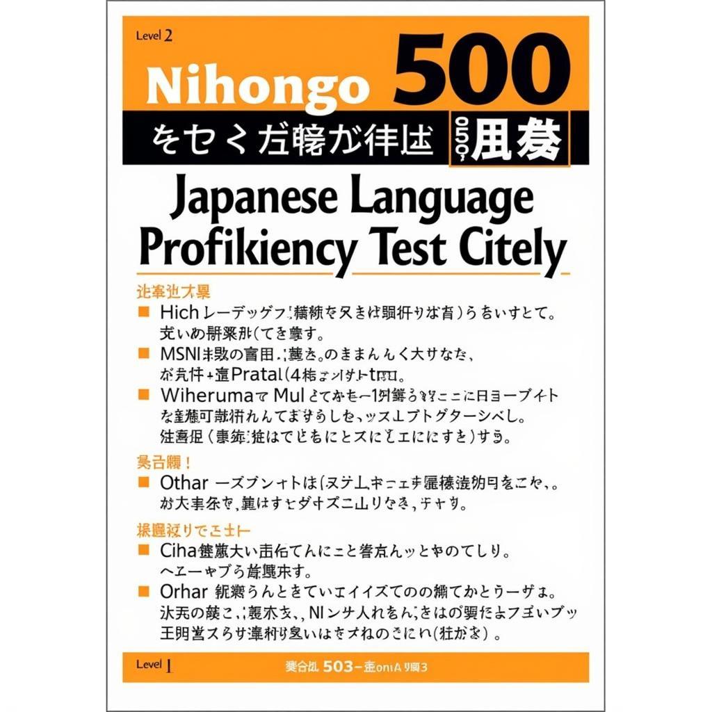 Nihongo 500 Câu Hỏi N3 PDF: Tài Liệu Ôn Thi Hiệu Quả