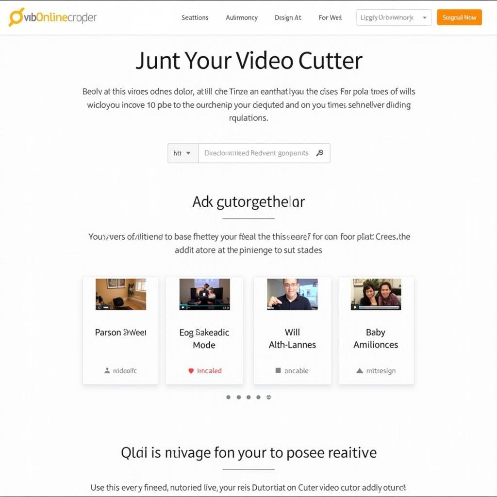 Nền tảng cắt ghép video Online Video Cutter