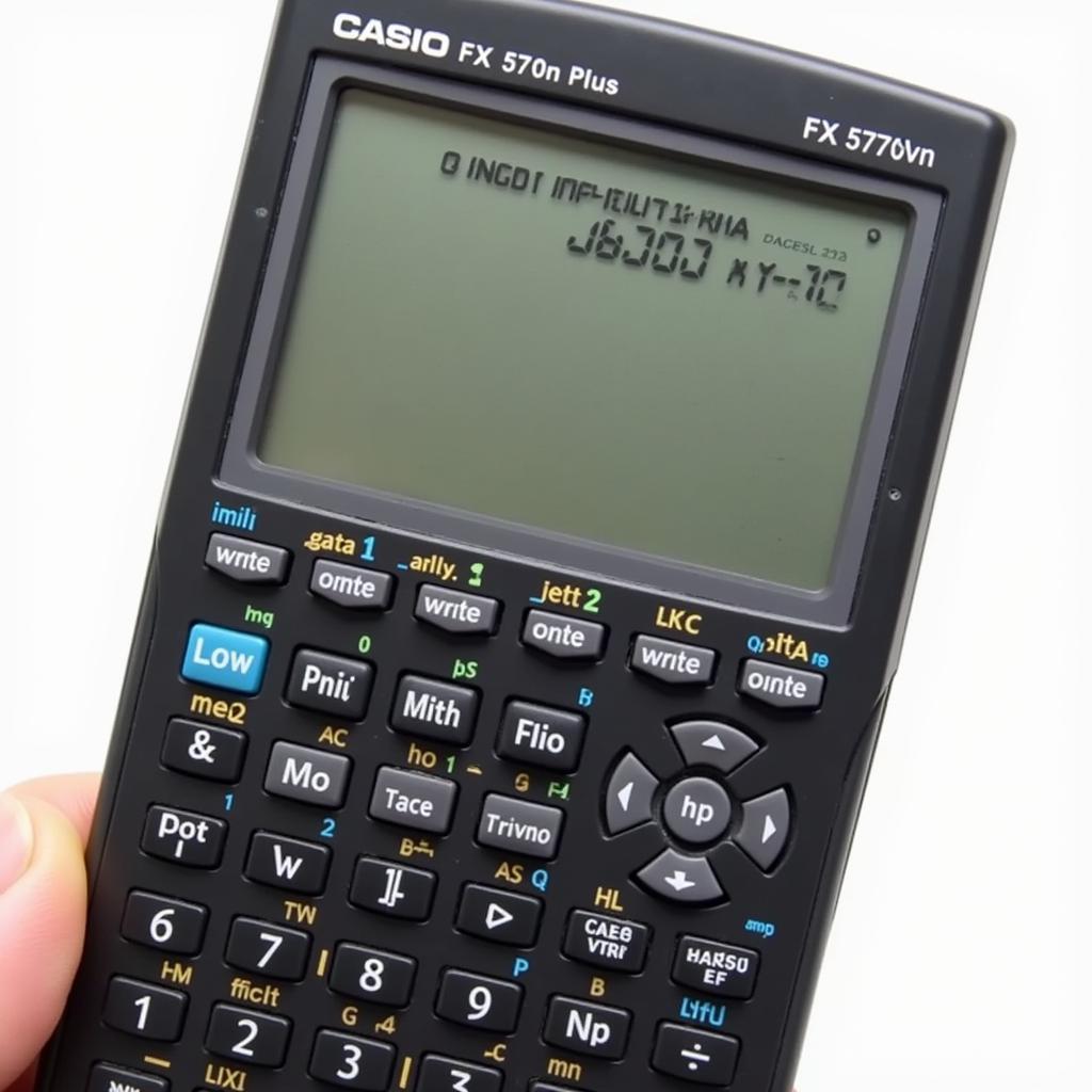 Pin hết lỗi máy tính Casio fx 570vn Plus