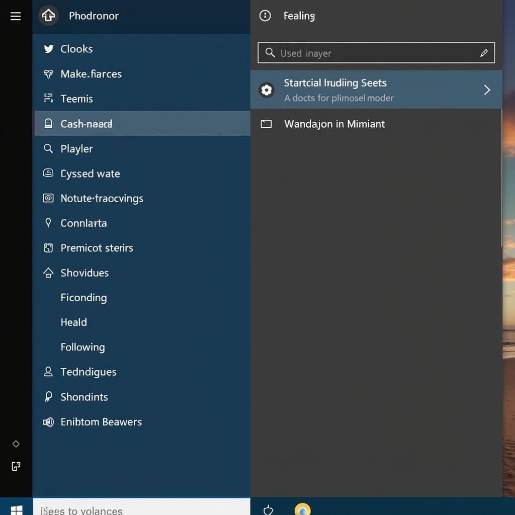 Mở "Settings" để reset máy tính win 10