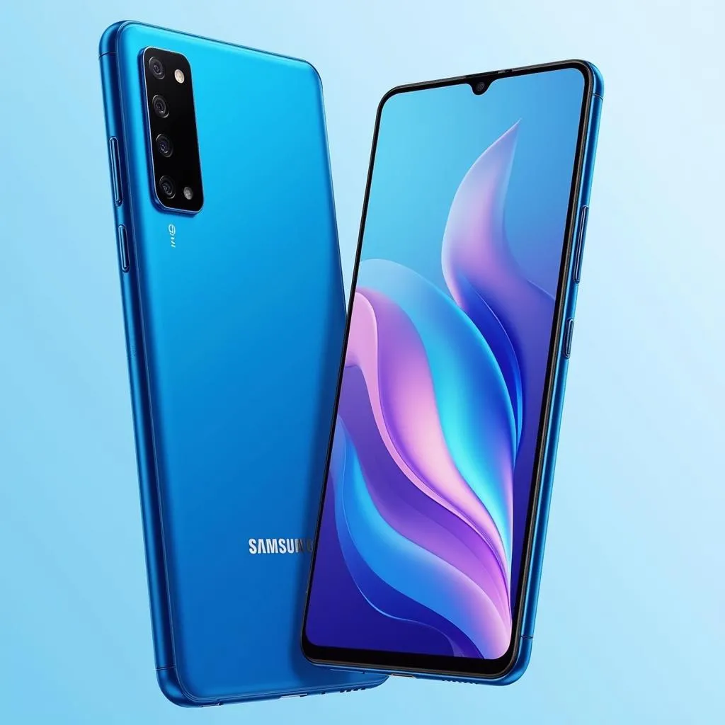 Samsung Galaxy A80 màu xanh