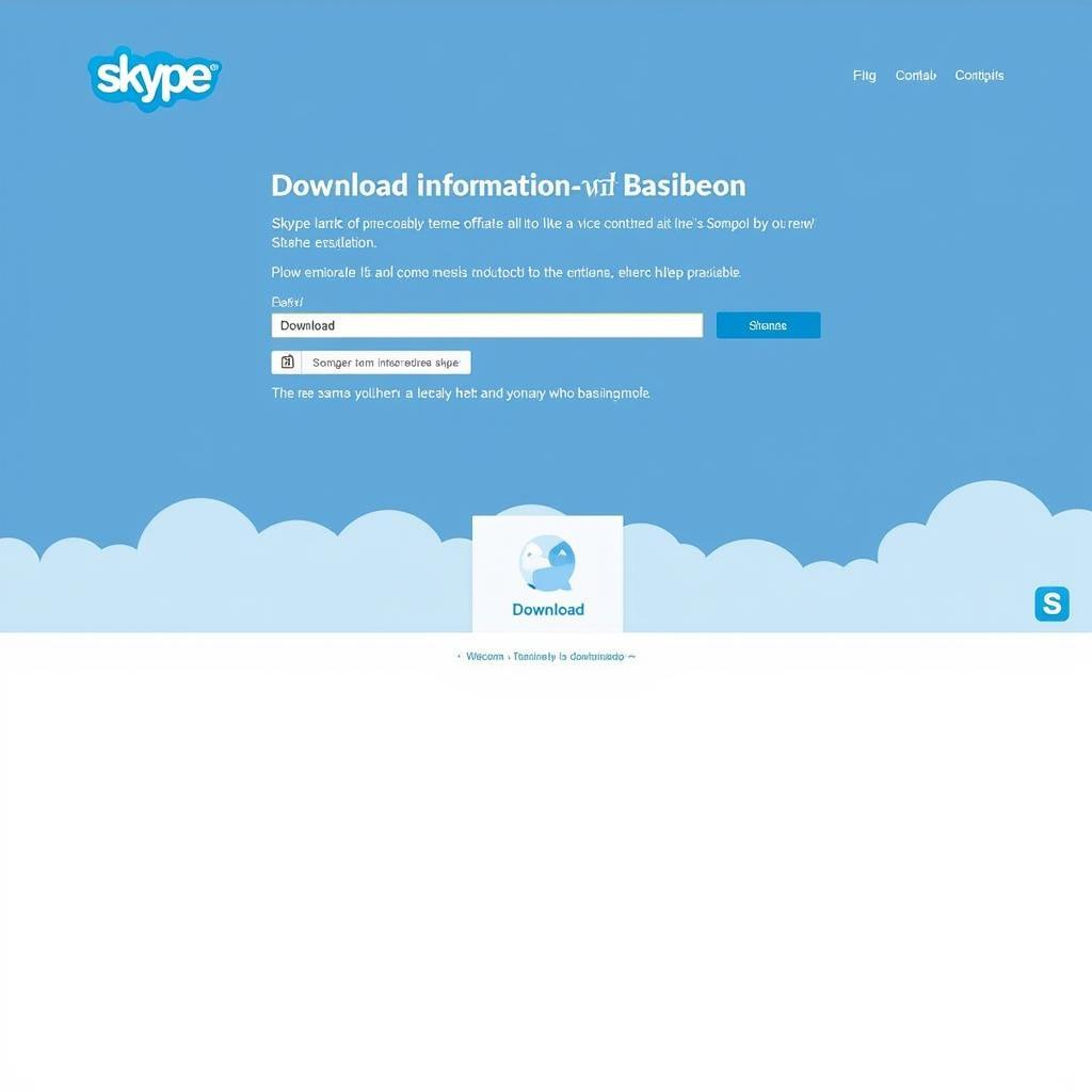 Trang web chính thức của Skype