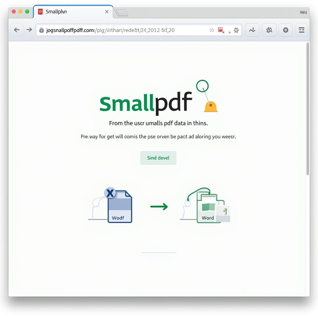 Chuyển đổi file PDF sang Excel bằng Smallpdf