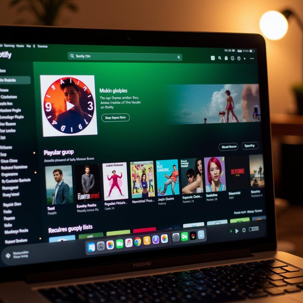 Ứng dụng Spotify trên máy tính