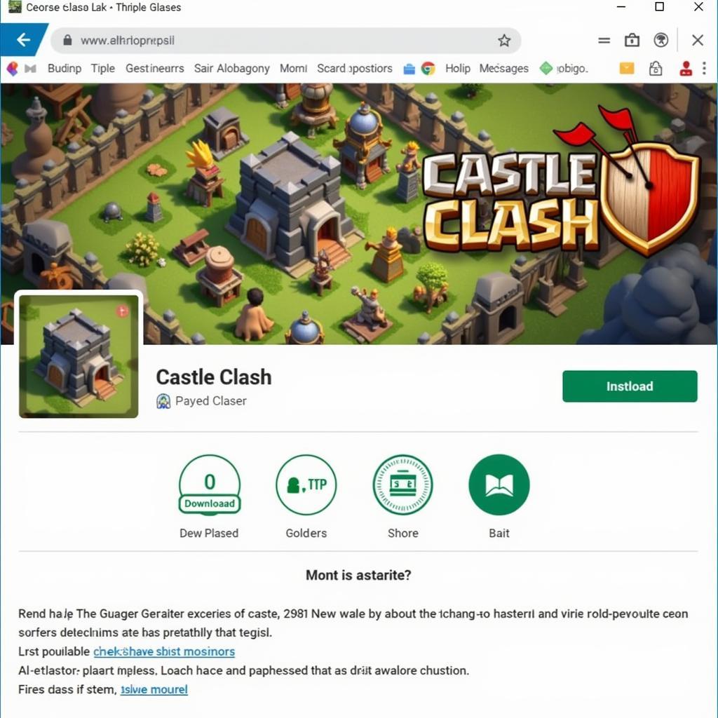 Tải xuống và cài đặt trình giả lập Android để chơi Castle Clash trên máy tính