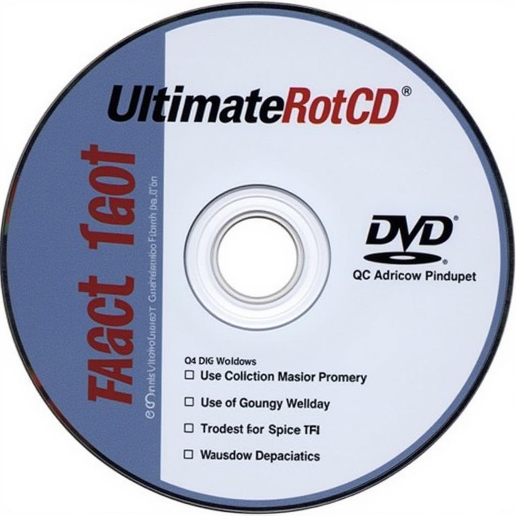 Bộ cứu hộ máy tính Ultimate Boot CD