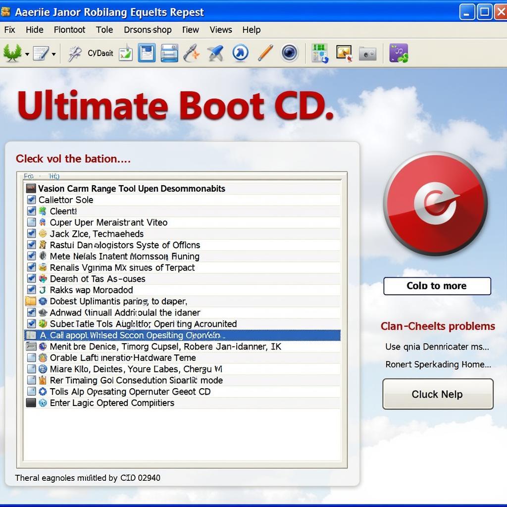 Ultimate Boot CD: Bộ công cụ cứu hộ máy tính đa chức năng