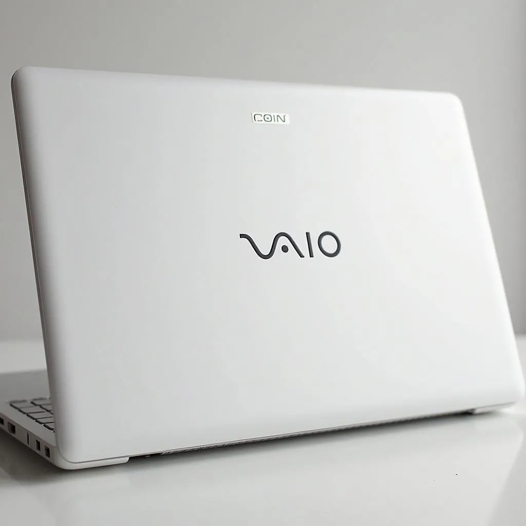 Máy tính Vaio màu trắng giá rẻ