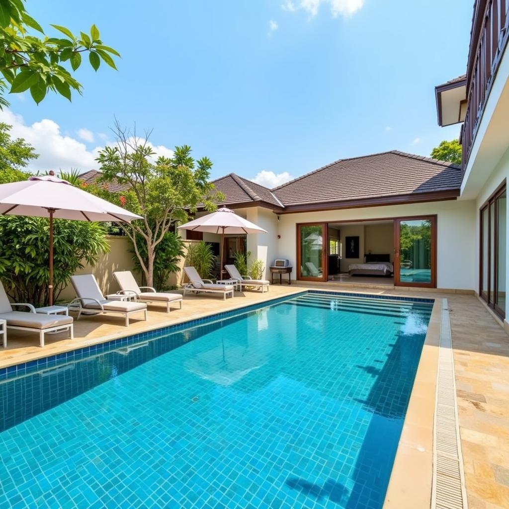 Villa 6 phòng ngủ Đà Nẵng sang trọng, tiện nghi