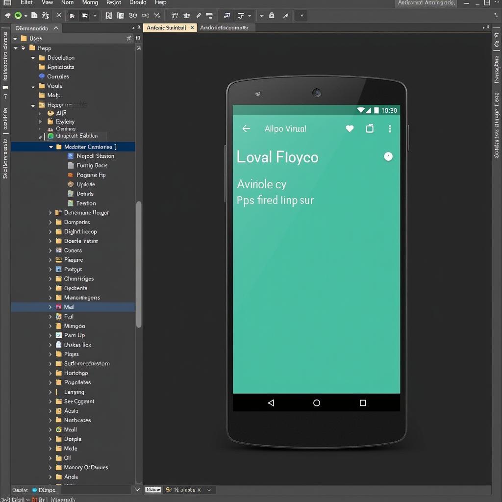 Android Studio chạy ứng dụng Android