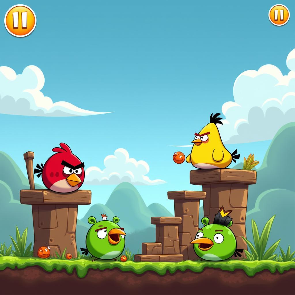 Trò chơi Angry Birds trên điện thoại di động năm 2010