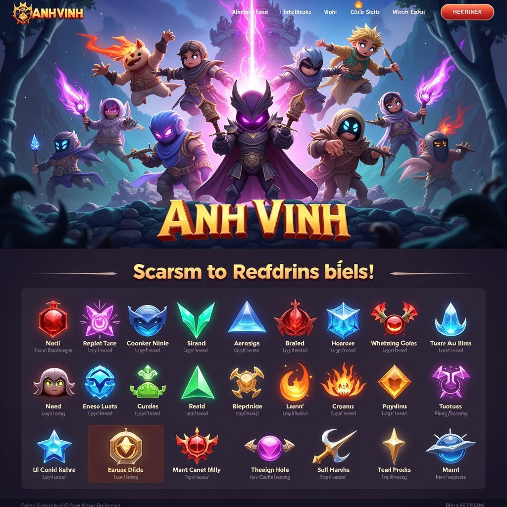 Game Anh Vinh - Trò chơi chiến thuật đỉnh cao