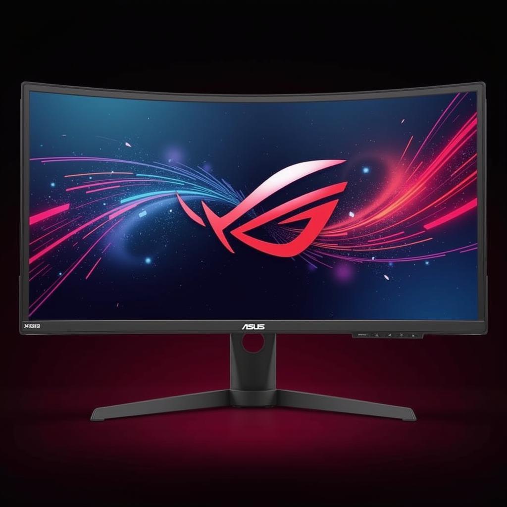 Màn hình máy tính Asus ROG Strix XG32VQ - Trải nghiệm game đỉnh cao với thiết kế ấn tượng, tốc độ phản hồi nhanh, hình ảnh mượt mà, màu sắc sống động.