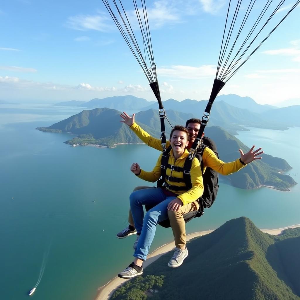 Trải nghiệm bay lượn trên cao tại Đà Nẵng