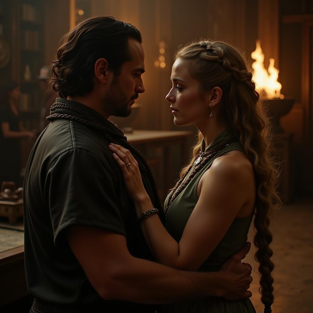 Cảnh Nóng Giữa Daenerys Và Khal Drogo