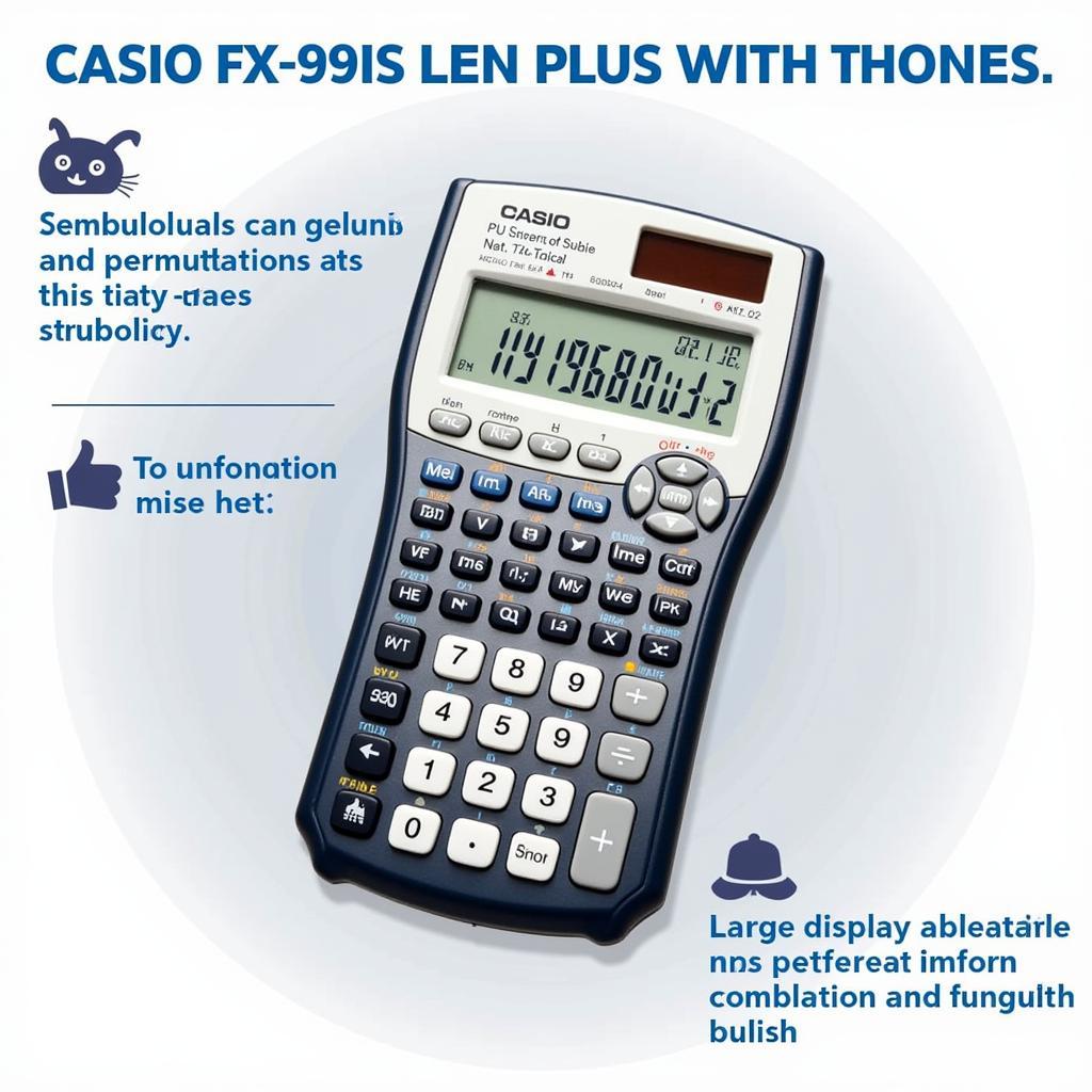 Máy tính Casio FX-991ES PLUS - Tính năng đa dạng