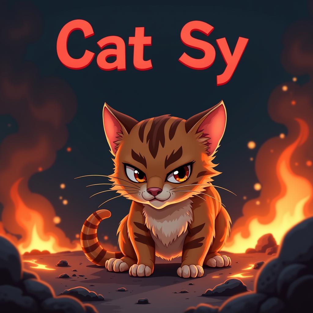 Cát thần lửa - Cat Sy trong game mobile