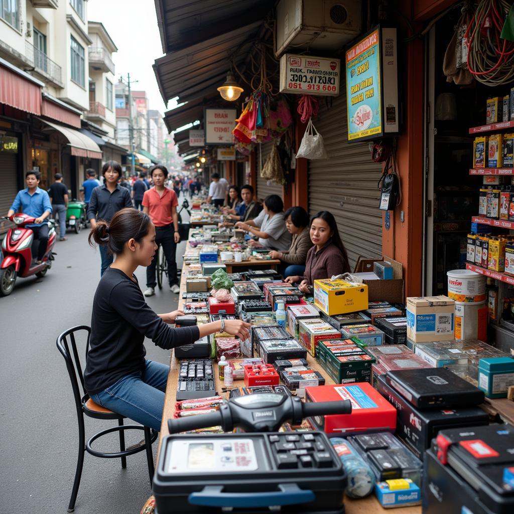 Chợ trời Hà Nội