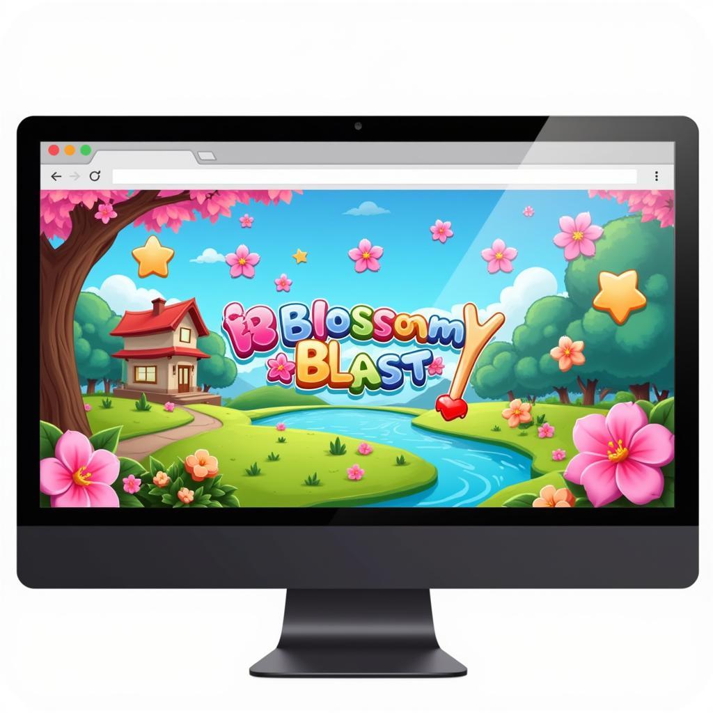 Chơi Blossom Blast Saga trên máy tính bằng dịch vụ chơi game trên web