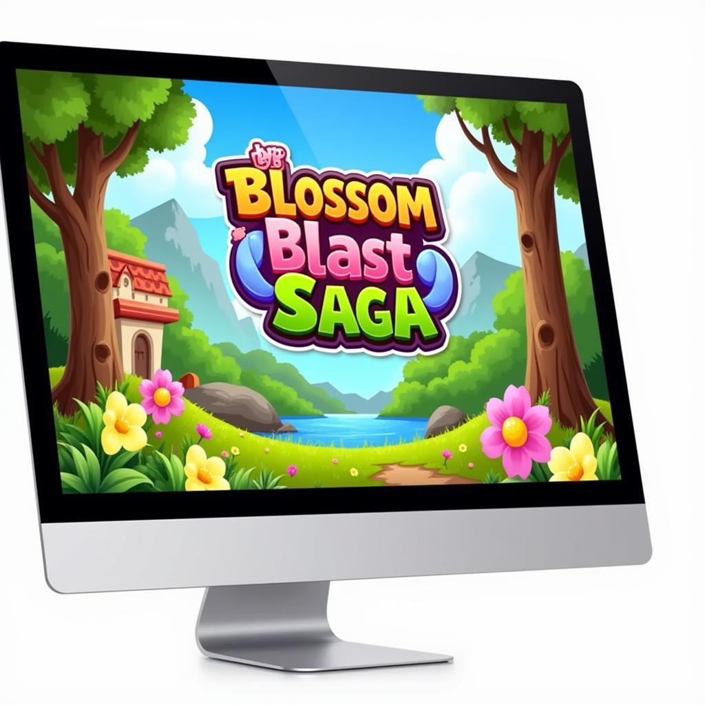 Chơi Blossom Blast Saga trên máy tính bằng trình giả lập Android