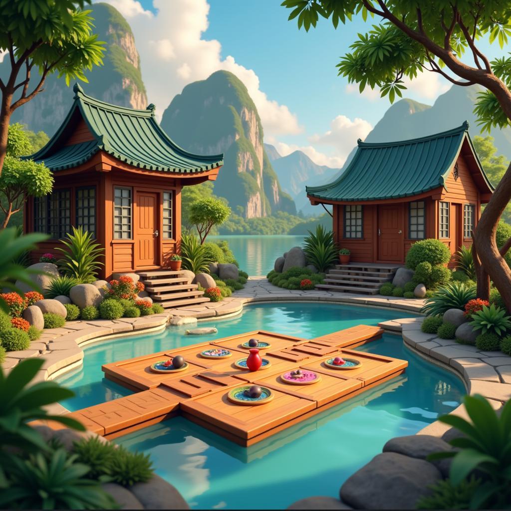 Game cờ cá ngựa 3D