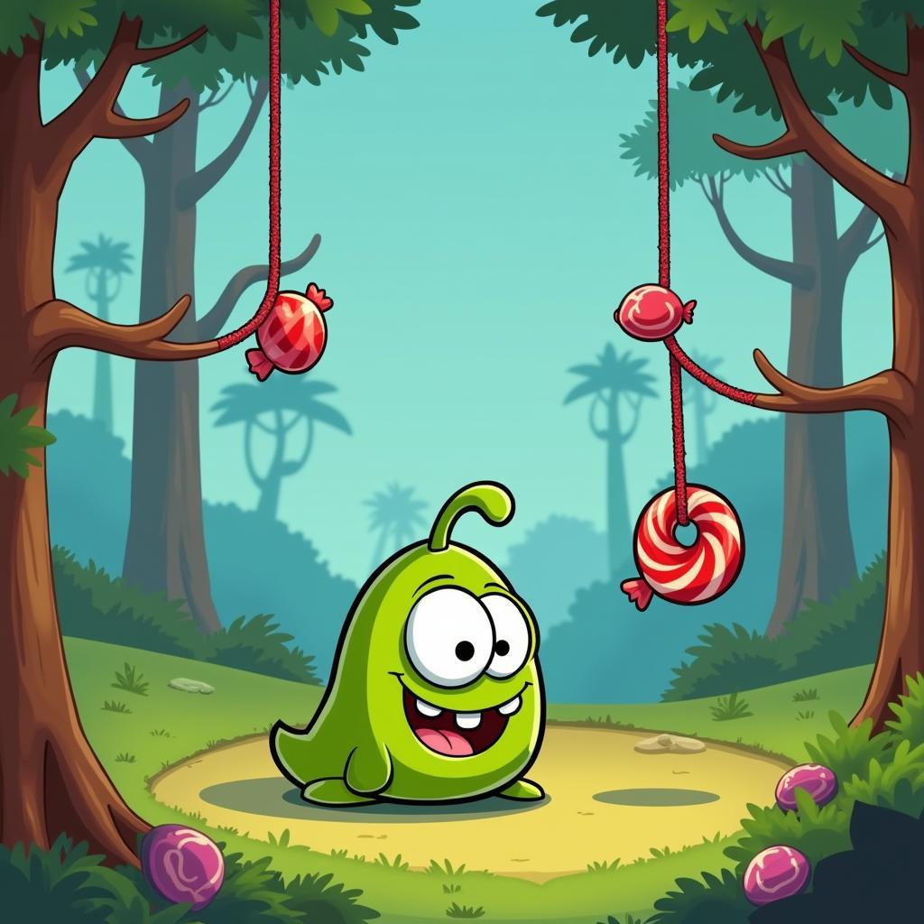 Game Cut the Rope: Sự khéo léo và tính toán là chìa khóa