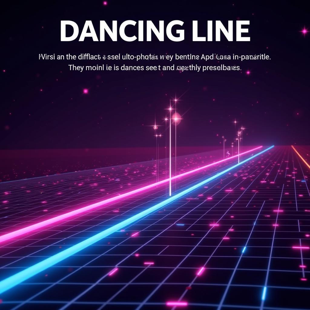 Dancing Line - Phiên bản mới của game âm nhạc