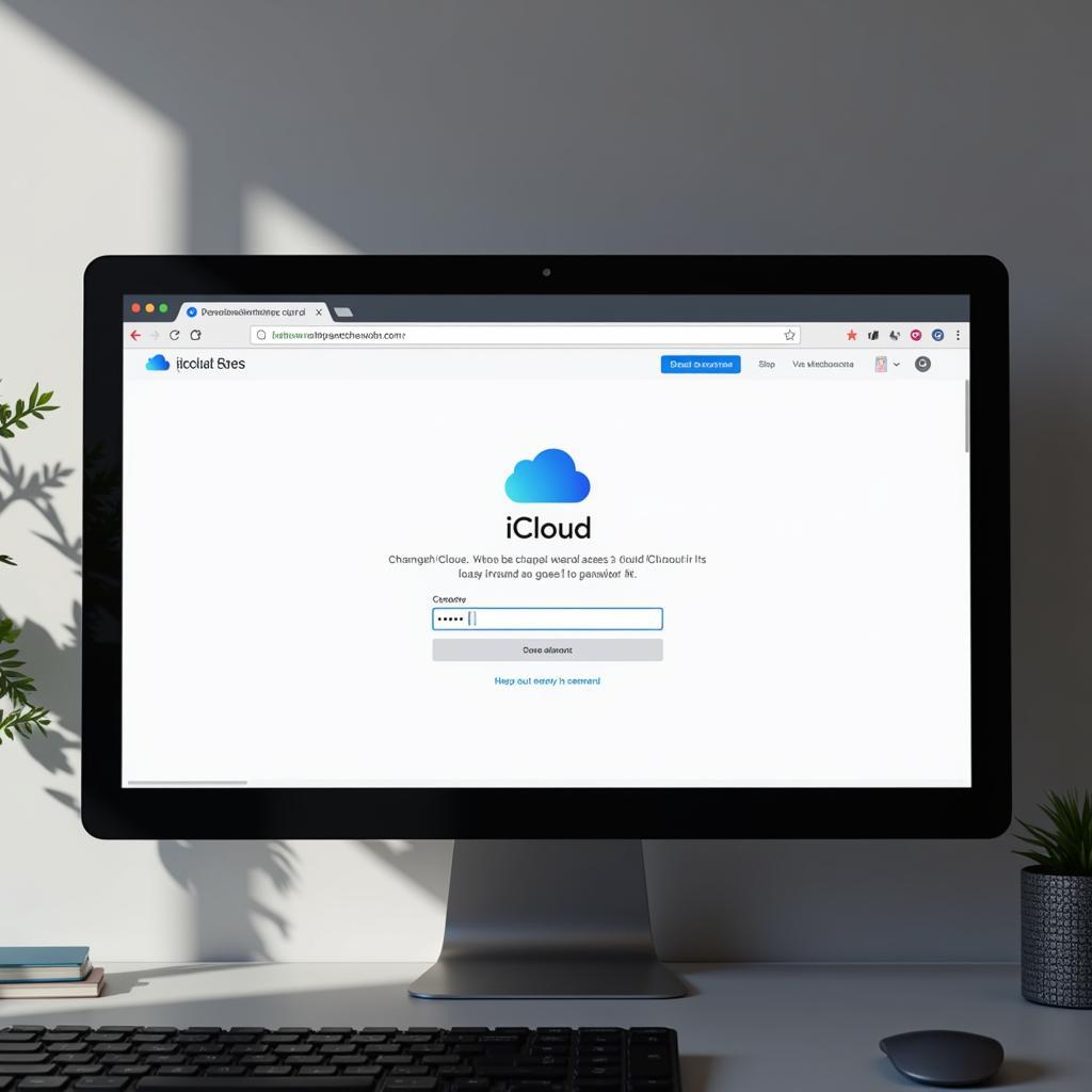 Đổi mật khẩu iCloud trên website