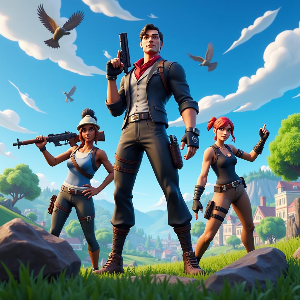 Fortnite - Trò chơi bắn súng hành động vui nhộn