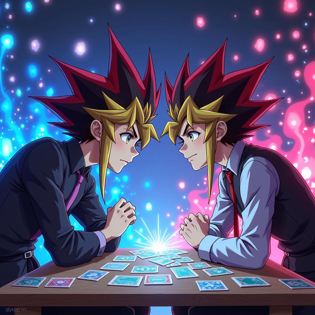 Game Vua Trò Chơi Yu-Gi-Oh! Online: Trận đấu giữa hai người chơi