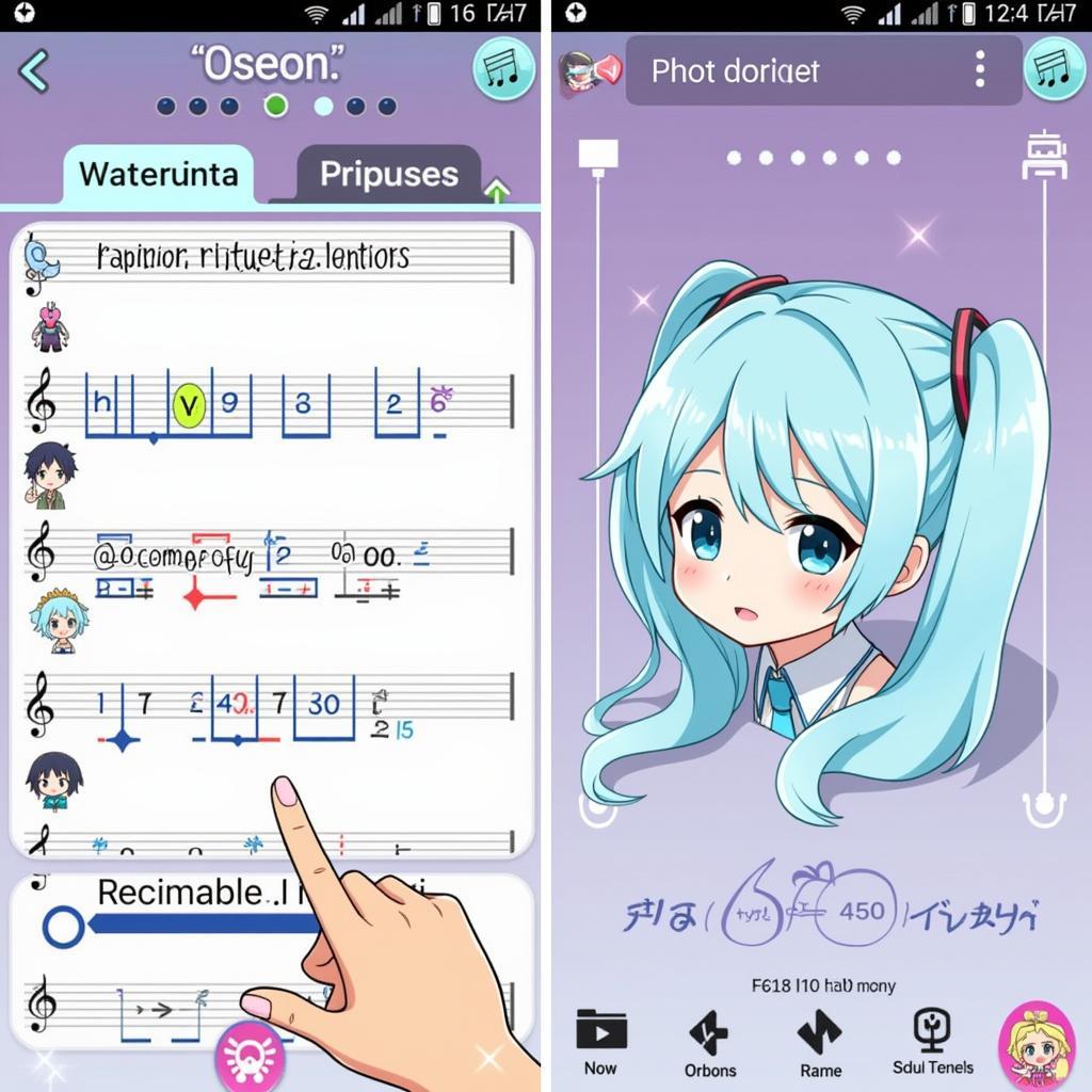 Gameplay Hatsune Miku Diva - Trải Nghiệm Âm Nhạc Thú Vị