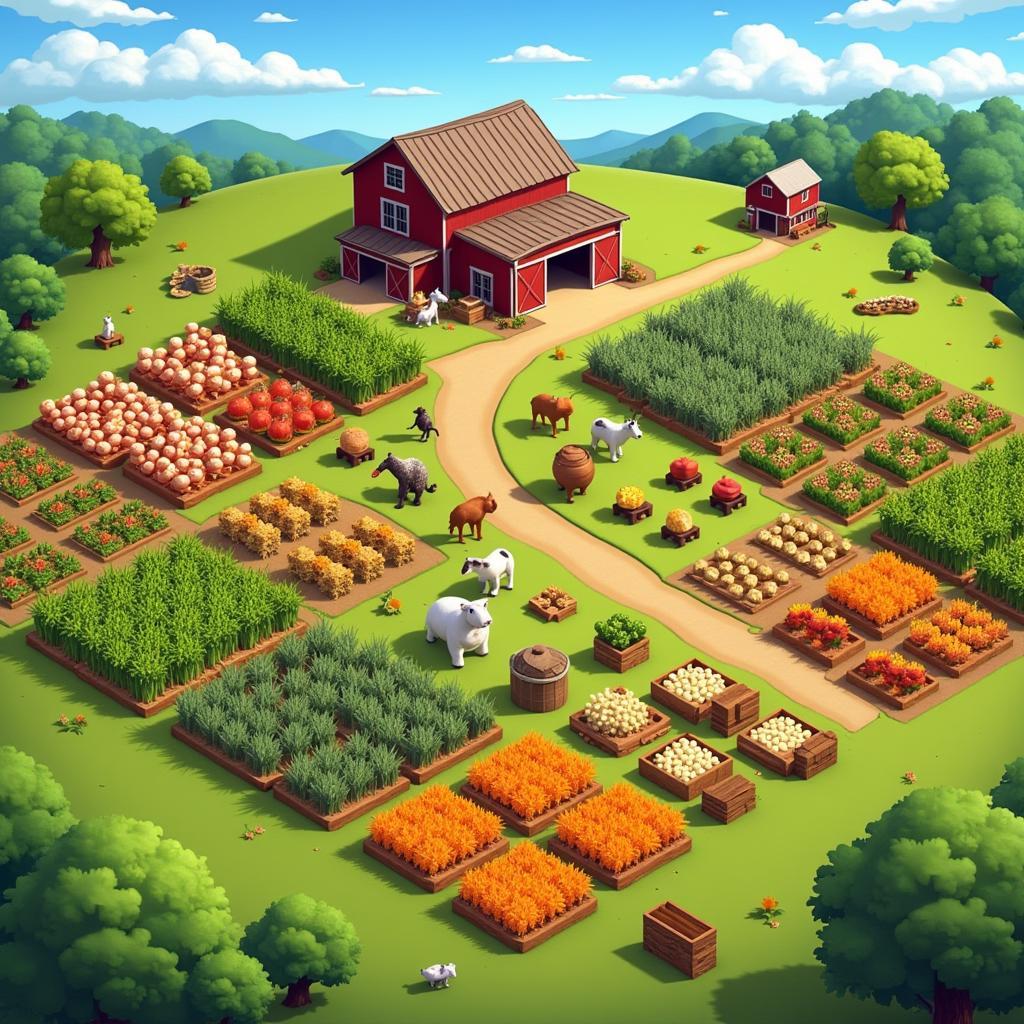 Hay Day: Trò chơi nông trại hấp dẫn trên di động