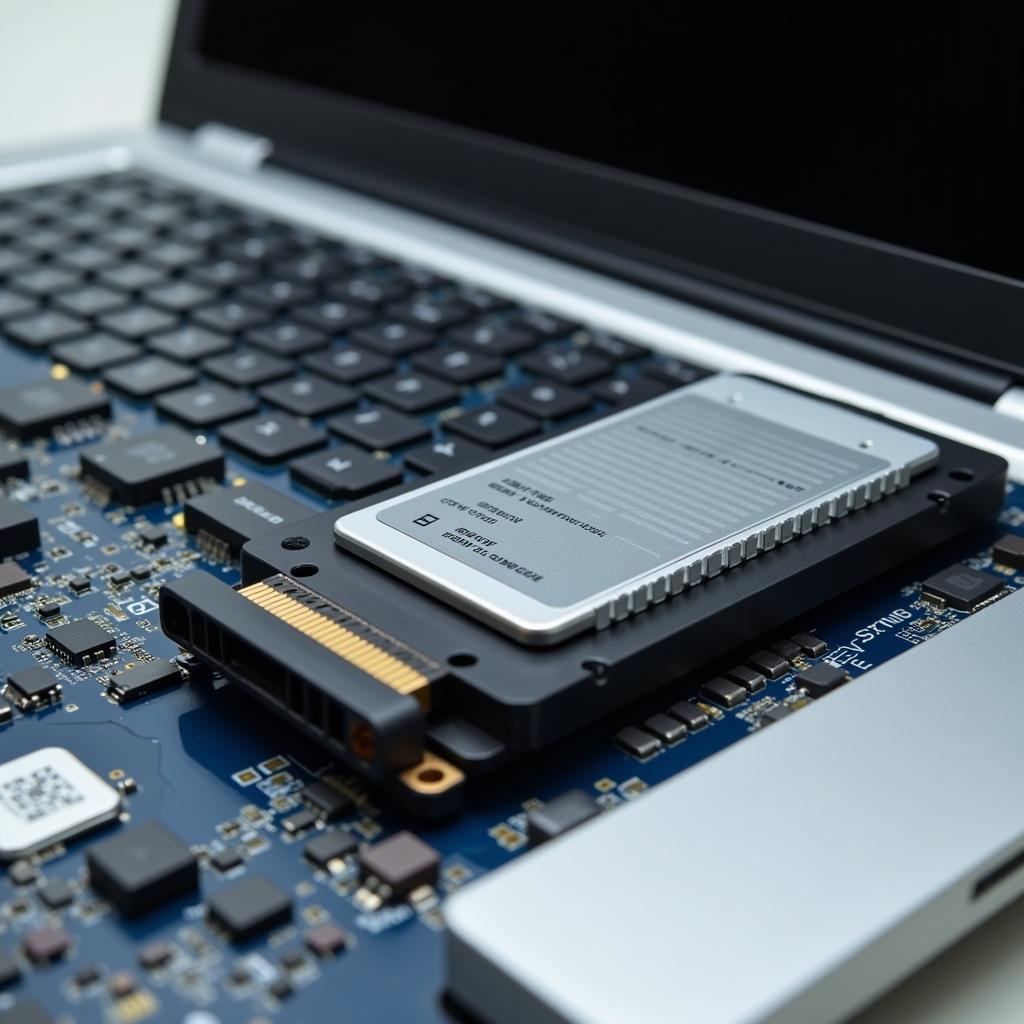 Hình ảnh ổ cứng SSD máy tính - "Con chip thần tốc" của thế hệ mới