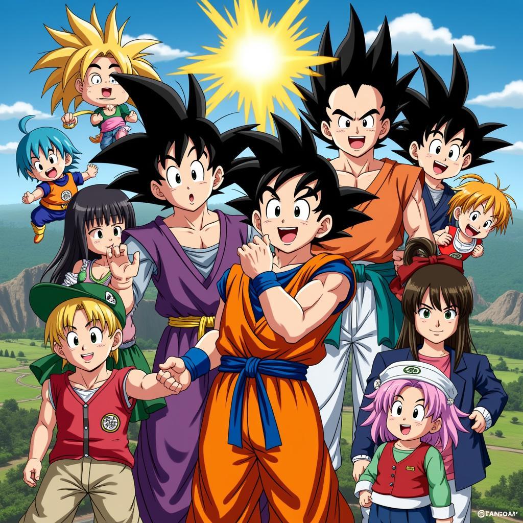 Hình nền Dragon Ball đẹp cho máy tính, dành cho những fan hâm mộ cuồng nhiệt