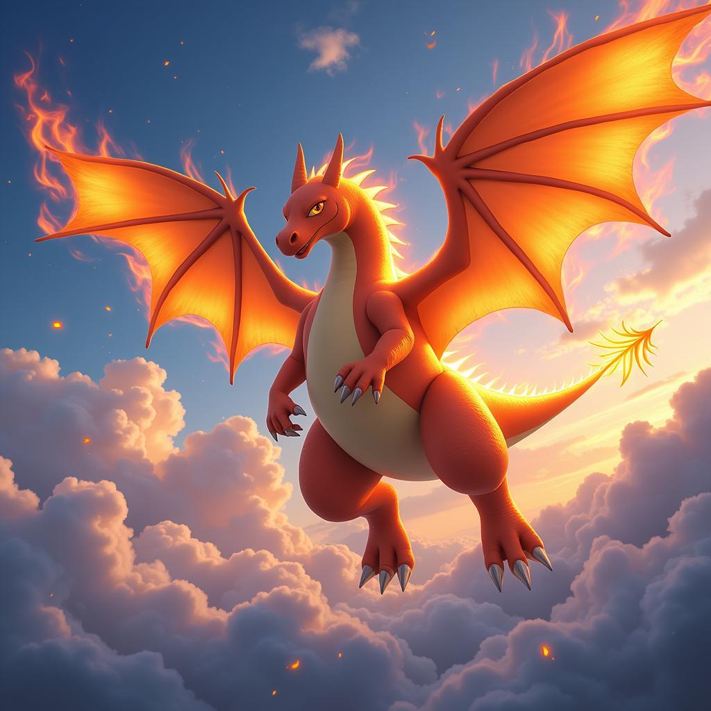 Hình nền máy tính Pokemon Charizard