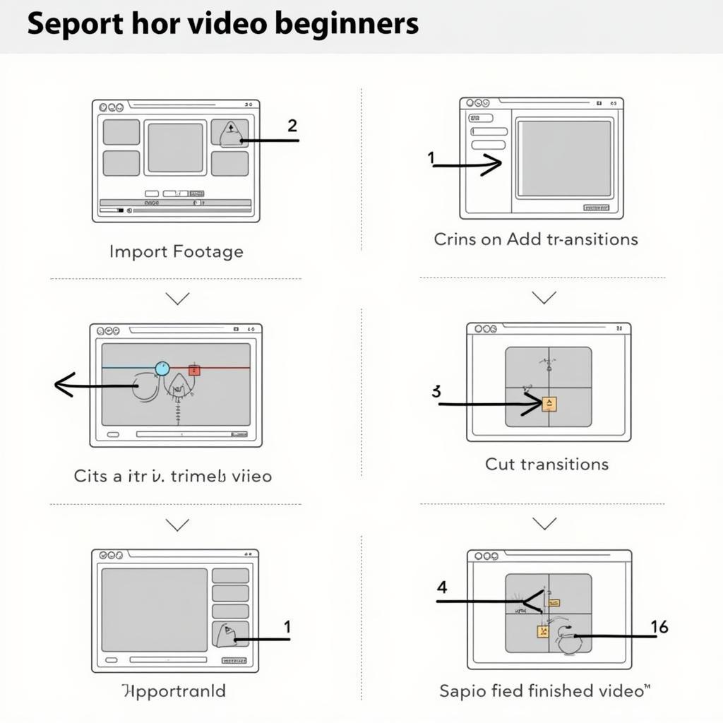 Hướng dẫn sử dụng phần mềm chỉnh sửa video: Các bước cơ bản