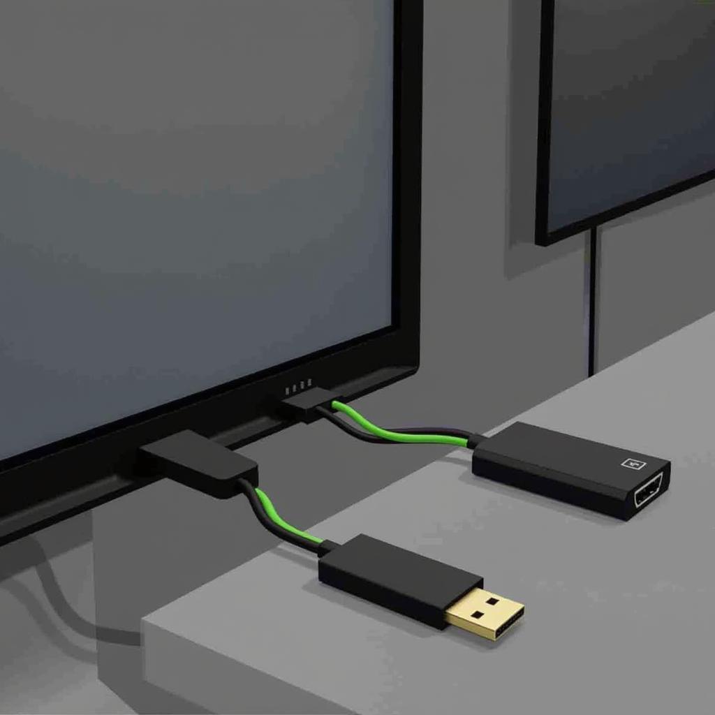 Kết nối DisplayPort máy tính và TV