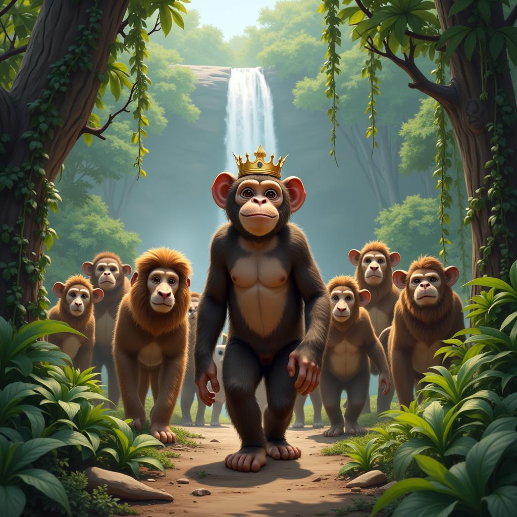 Game King of the Jungle với chú khỉ là nhân vật chính