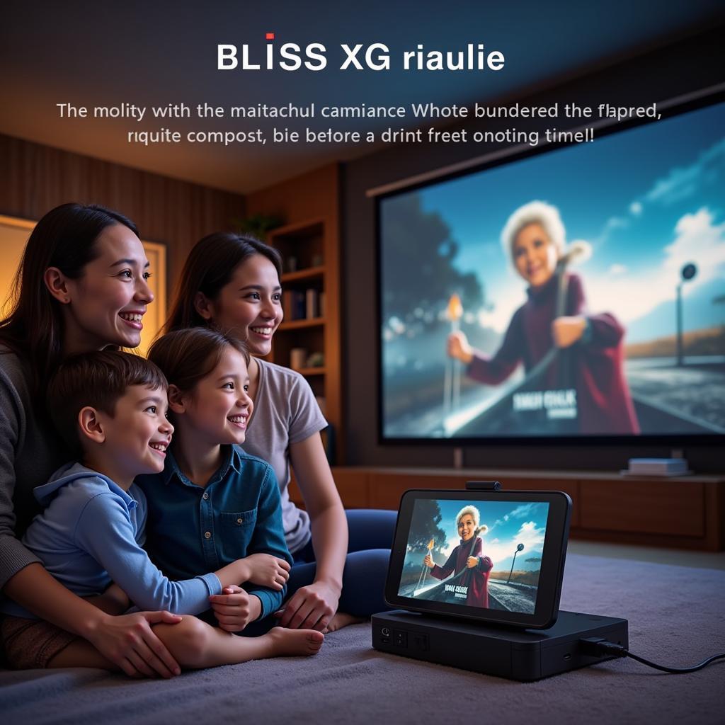 Máy tính bảng Bliss X9 4G: giải trí cho cả gia đình