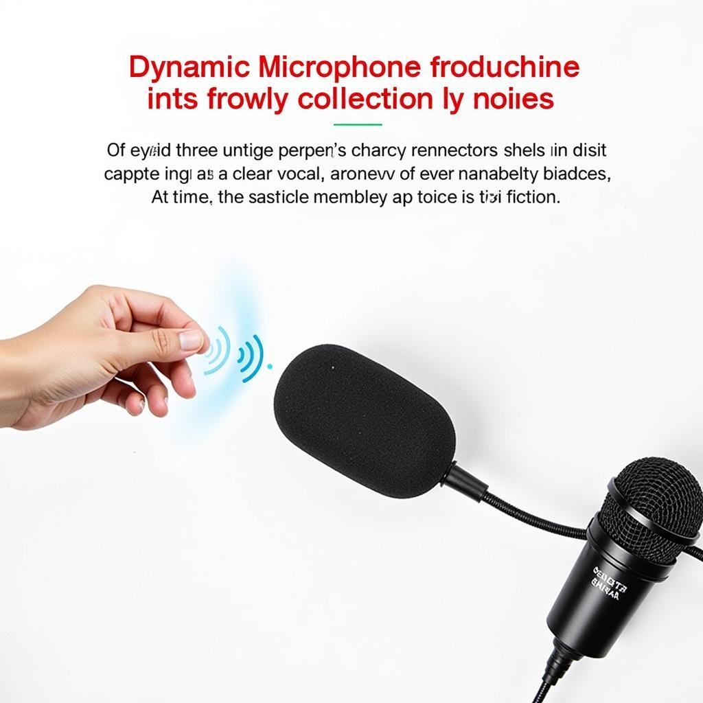 Microphone dynamic giá rẻ TPHCM: Bền bỉ, chống ồn hiệu quả