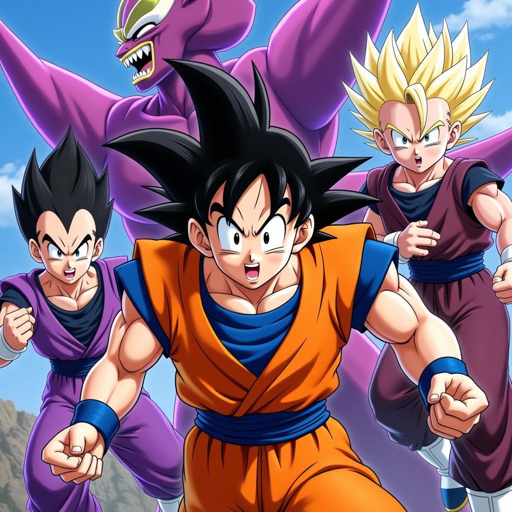 Khám phá thế giới của các nhân vật Dragon Ball trong game mobile