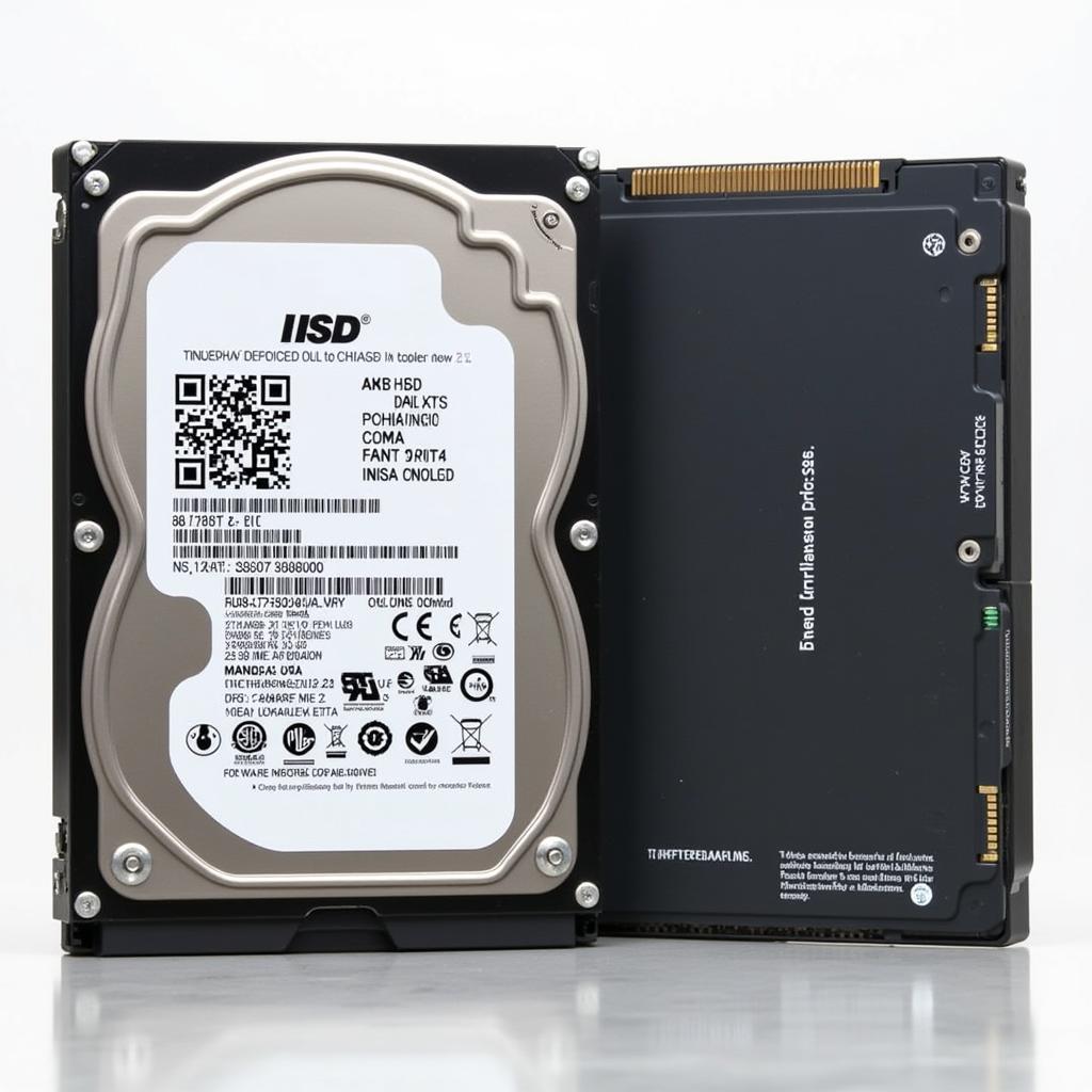 Ổ cứng HDD/SSD - bộ nhớ lưu trữ dữ liệu